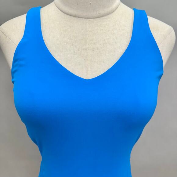 Lululemon‎ Align Onesie 8" in Poolside Size 6 One Piece  Bodysuit Bike Shorts - Picture 7 of 16